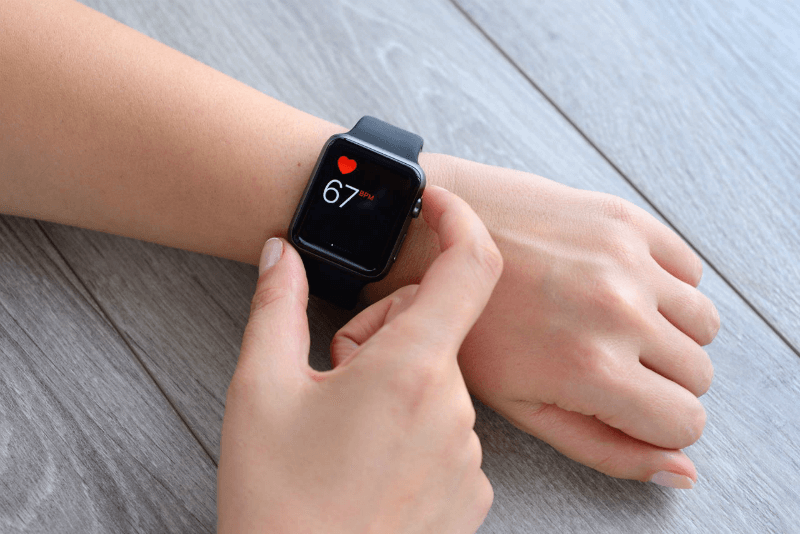 apple watch измерение пульса